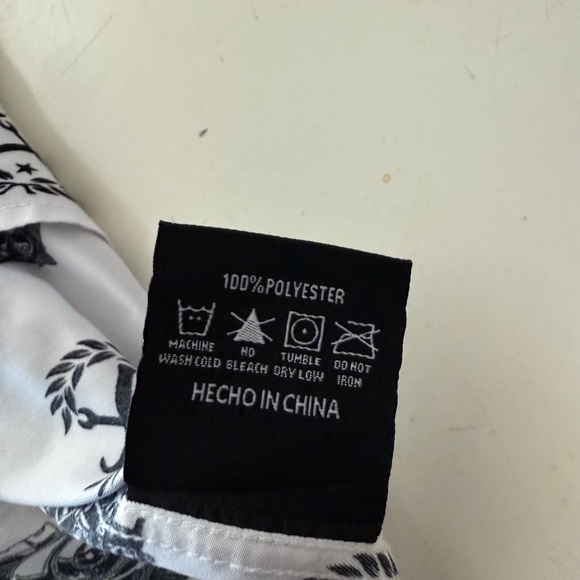 Dixxon Flannel Co Form and Function Engine AOP D-Lite Button Up Shirt Mens LARGE - Picture 8 of 8